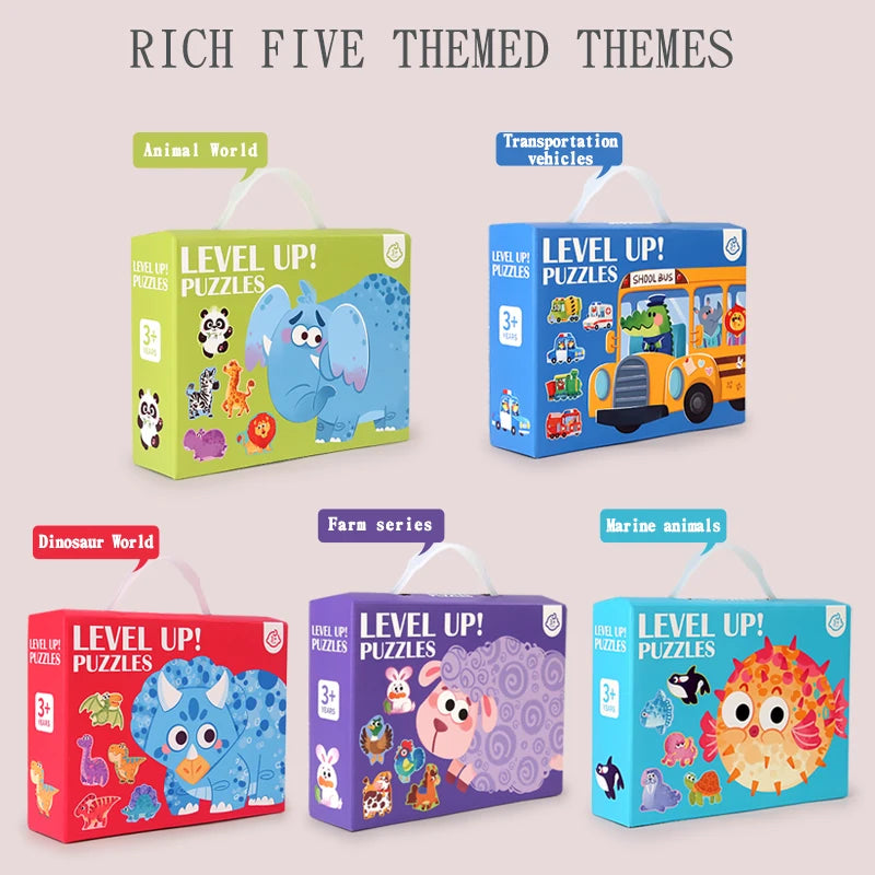 Wooden Jigsaw Puzzle Kids Toy