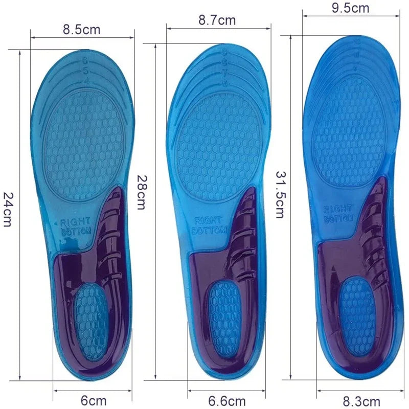 Gel Silicone Arch Support Insoles