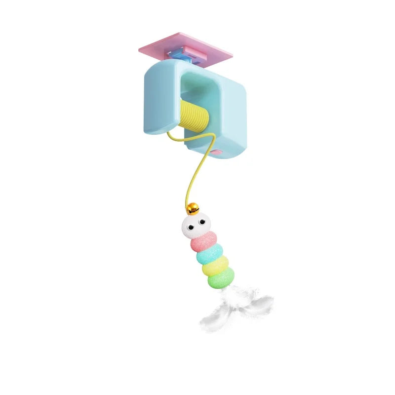 Caterpillar & Flying Bird Interactive Cat Toy