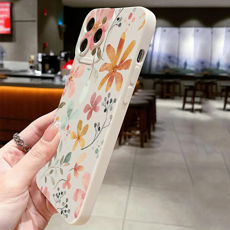 Cute Spring Flower Phone Case For Xiaomi