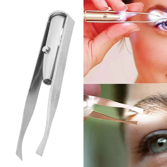 LED Light Precision Tweezers