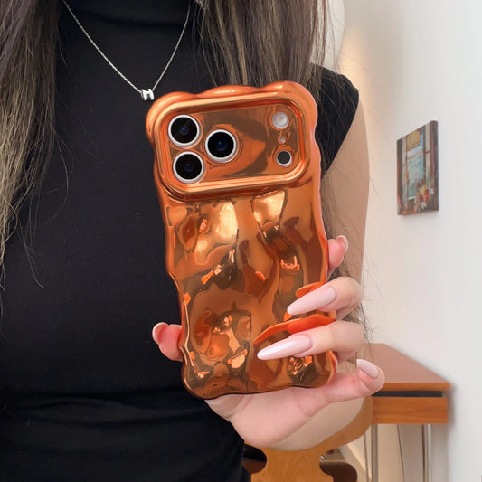 3D Meteorite Wave iPhone Case