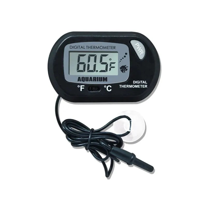 Waterproof LCD Fish Tank & Reptile Habitat Thermometer