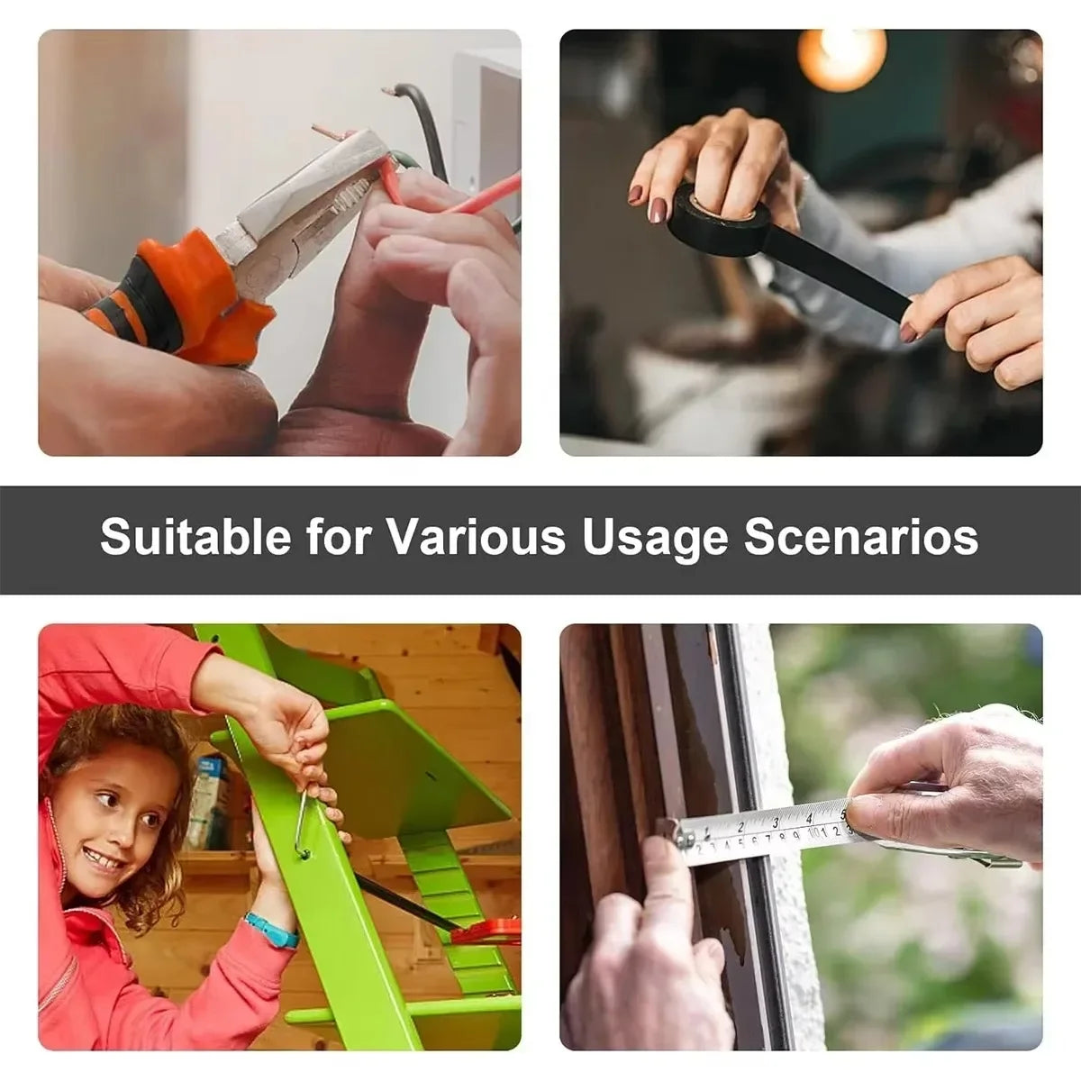 Household Hand Tool Kit with Storage Case