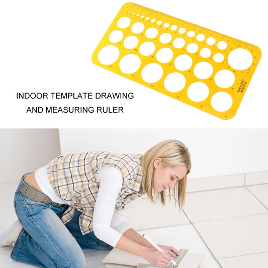 Professional Circle Template Drawing Ruler