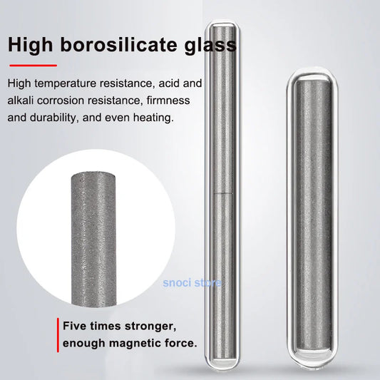 Glass Magnetic Stirrer Bar