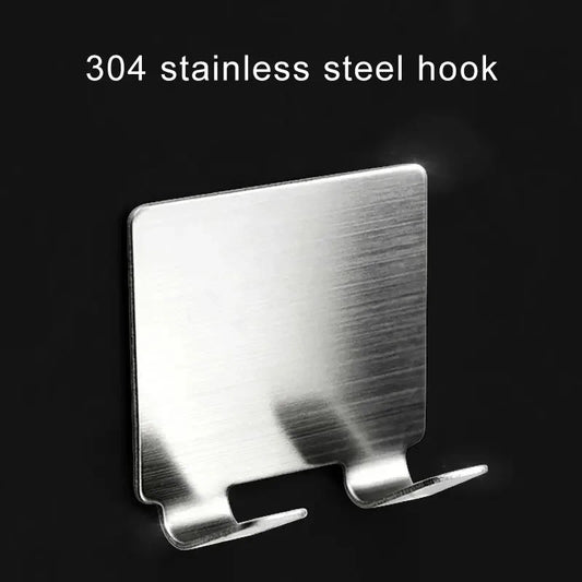 2-Piece Stainless Steel Razor Wall Holder