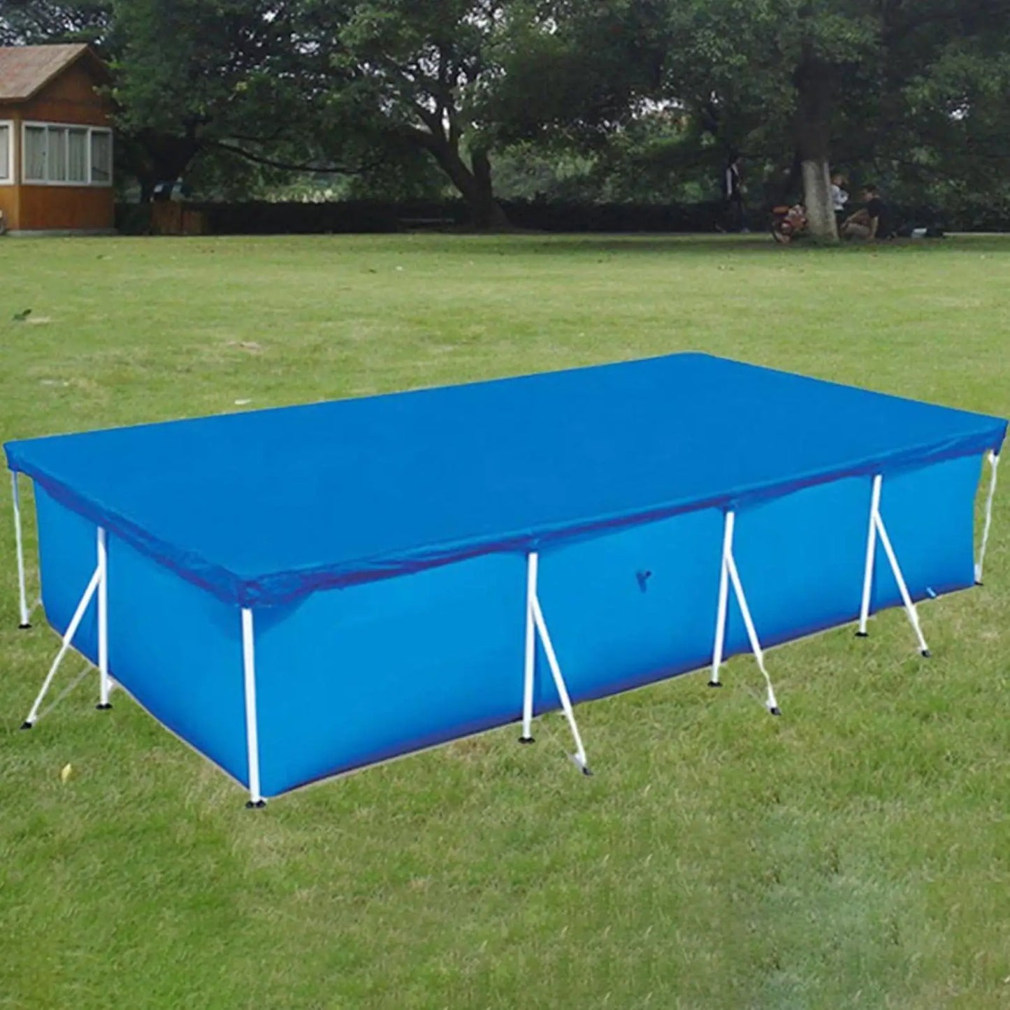 Heavy-Duty Rectangular Swimming Pool Cover