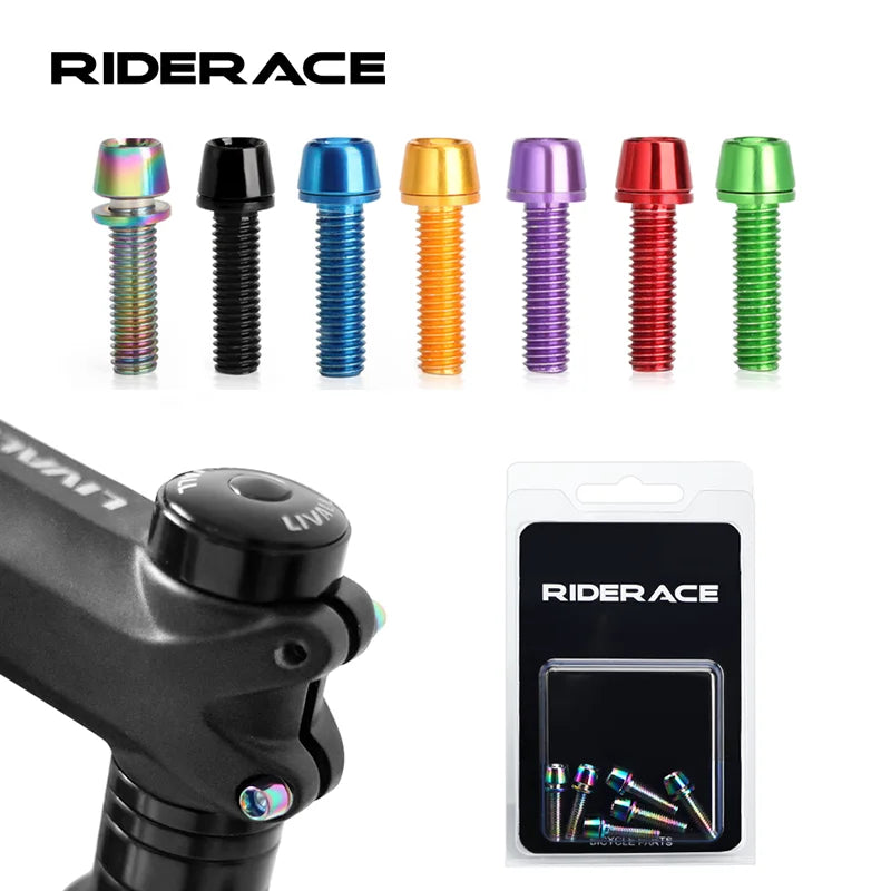 6Pcs/Set Bicycle Handlebar Screws