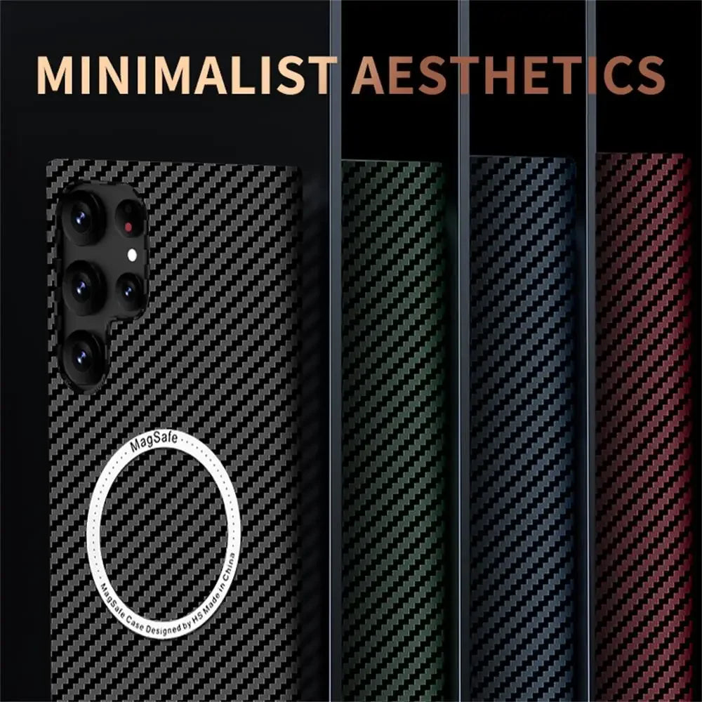Magnetic Macsafe Case For Samsung S22 S24 Ultra S21 S23 Plus