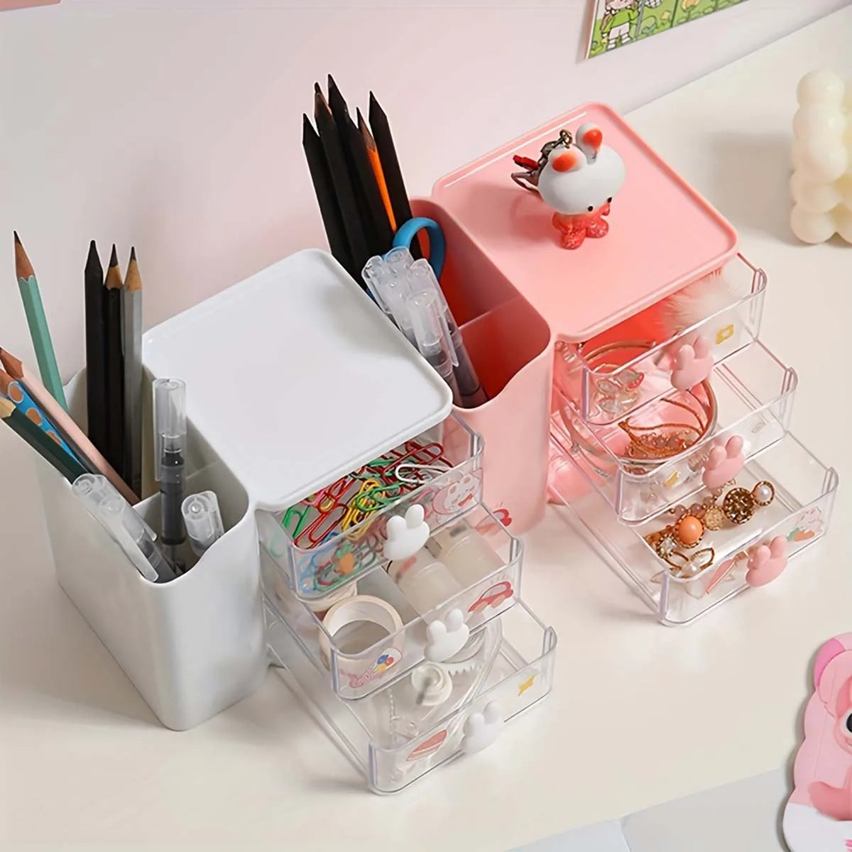 Desktop Organizer WIth Drawer