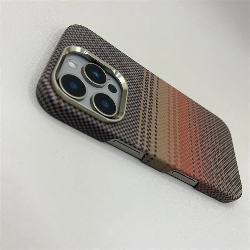 Carbon Fiber Magsafe Phone Case For iPhone