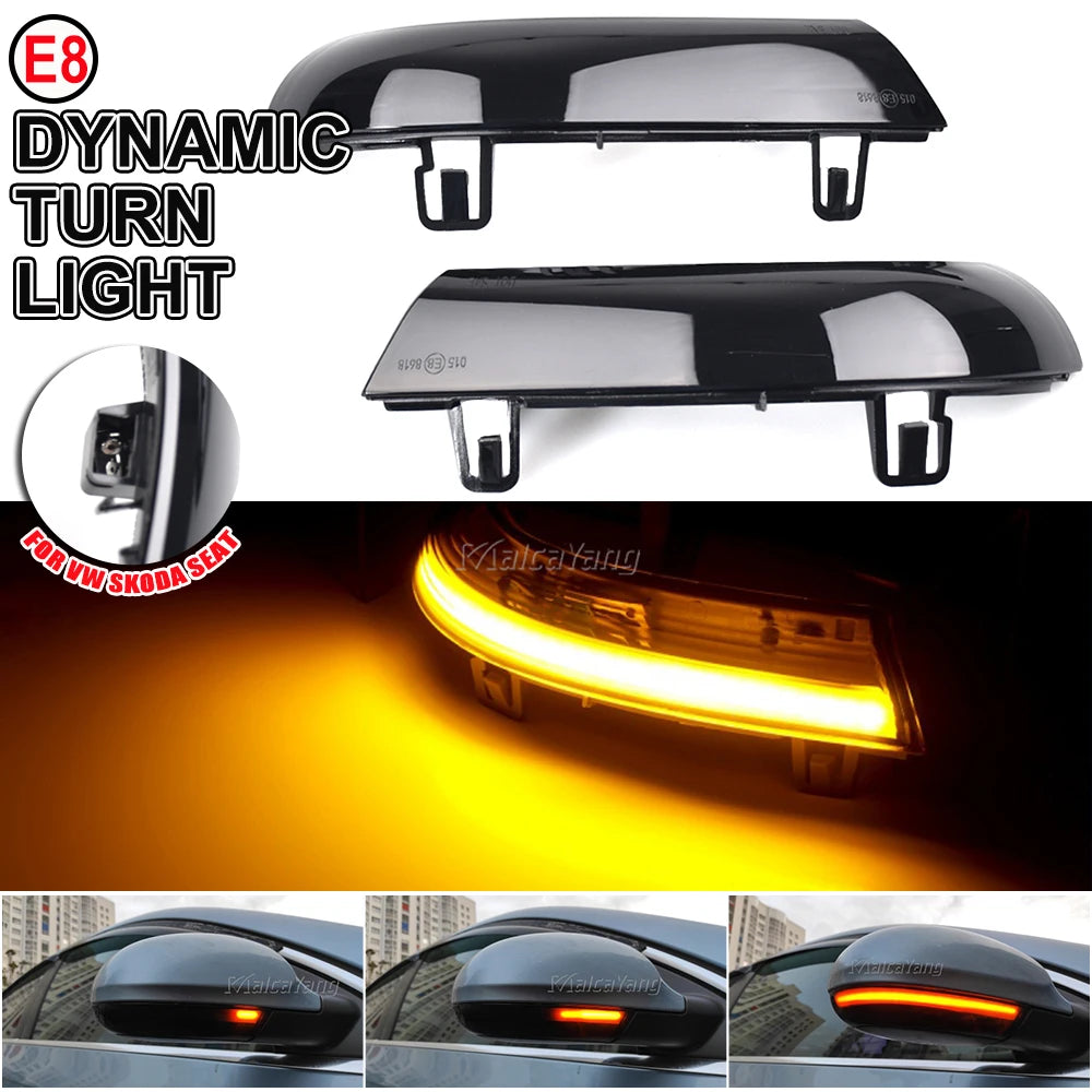 LED Dynamic Turn Signal Light For VW Passat
