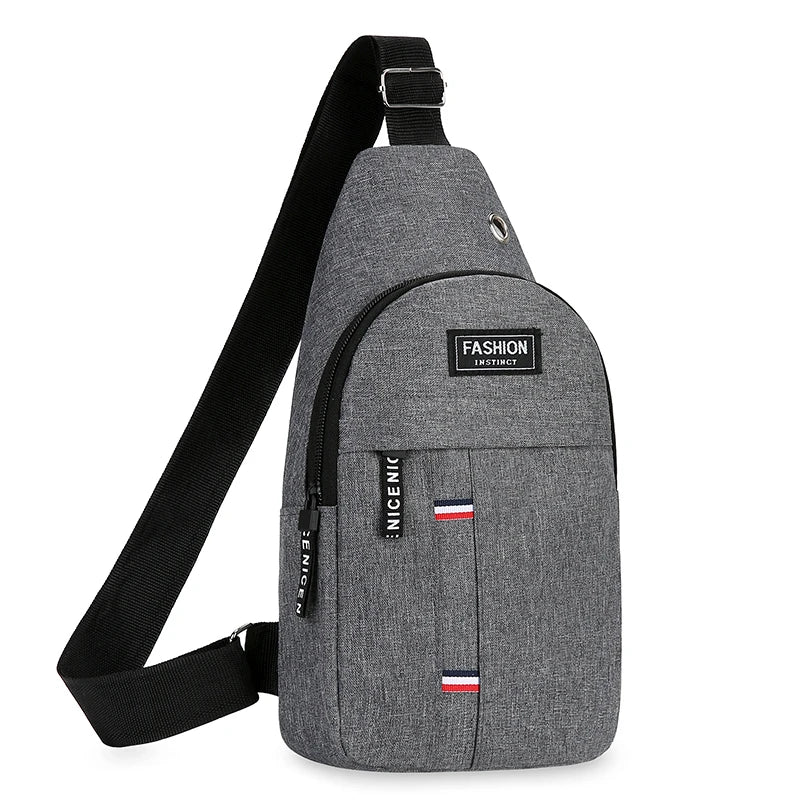 Men's One Shoulder Crossbody Chest Bag