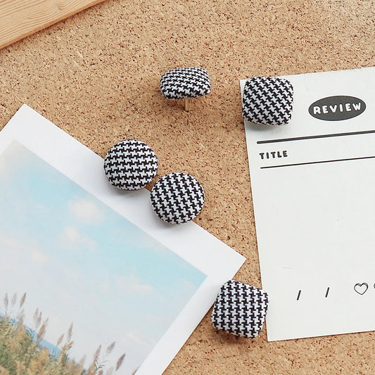 Decorative Button-Style Push Pins