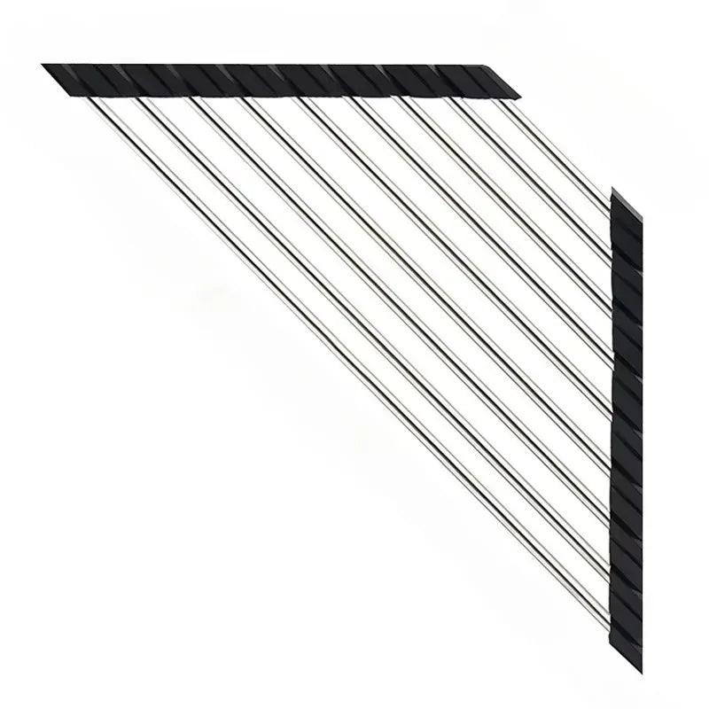 Roll Up Stainless Steel Dish Drying Rack