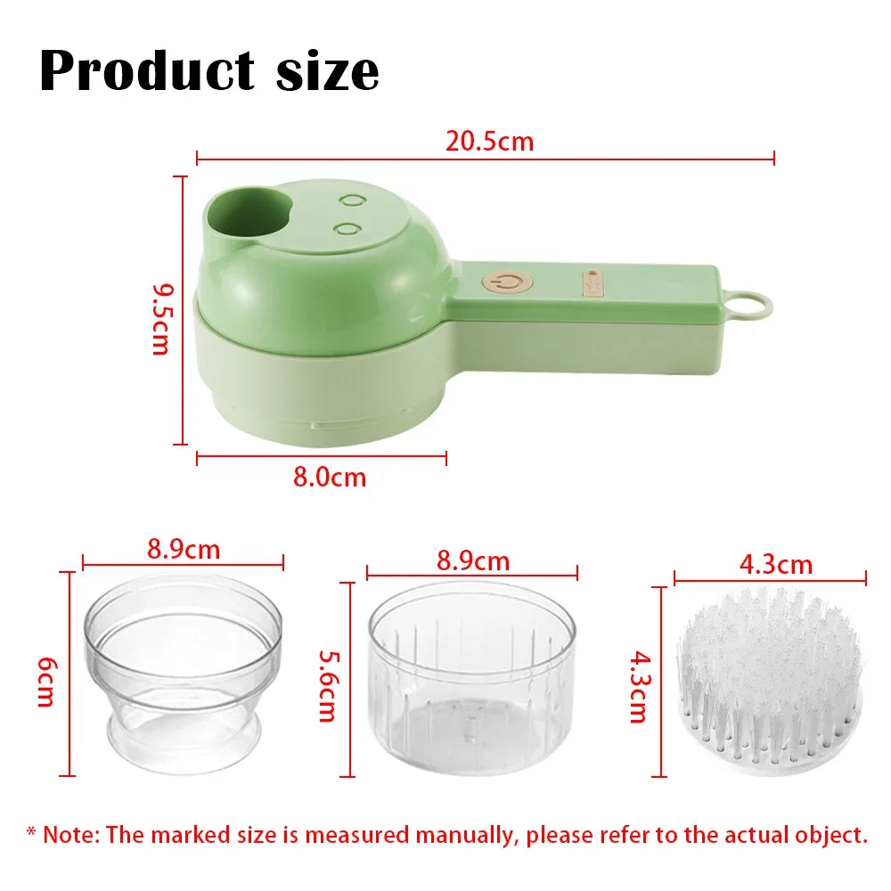 4In1 Electric Vegetable Cutter
