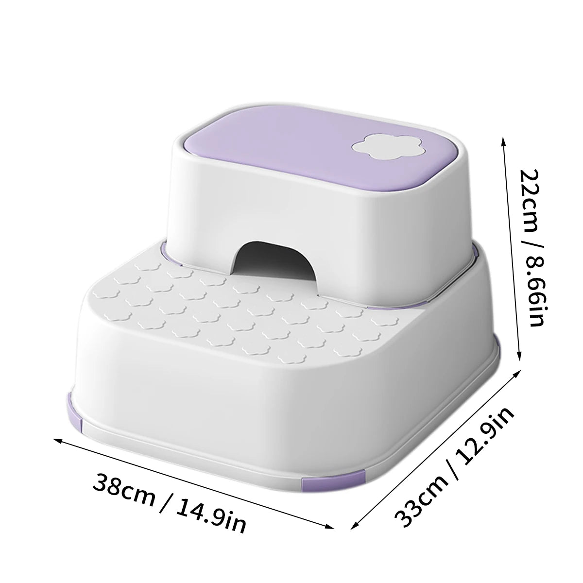 Kid Bathroom Non Slip Step Stool