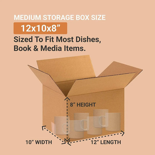 Medium Corrugated Shipping Boxes