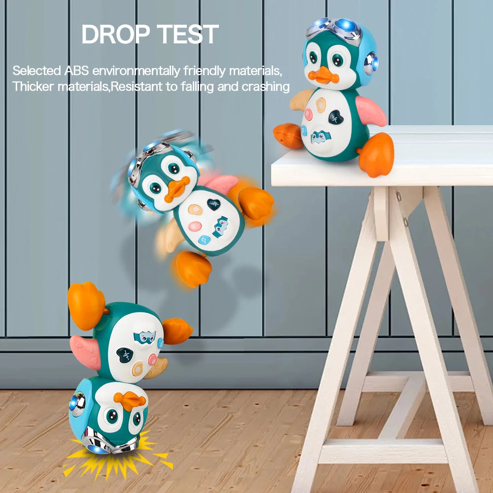 Baby Crawling Moving Walking Dancing Toy With Light