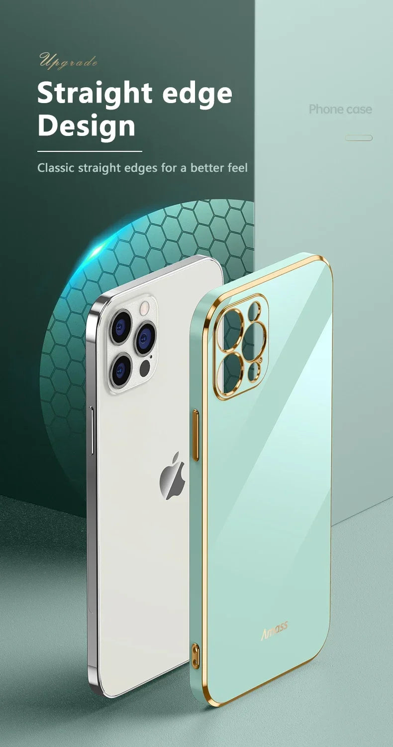Solid Color Phone Case For iPhone