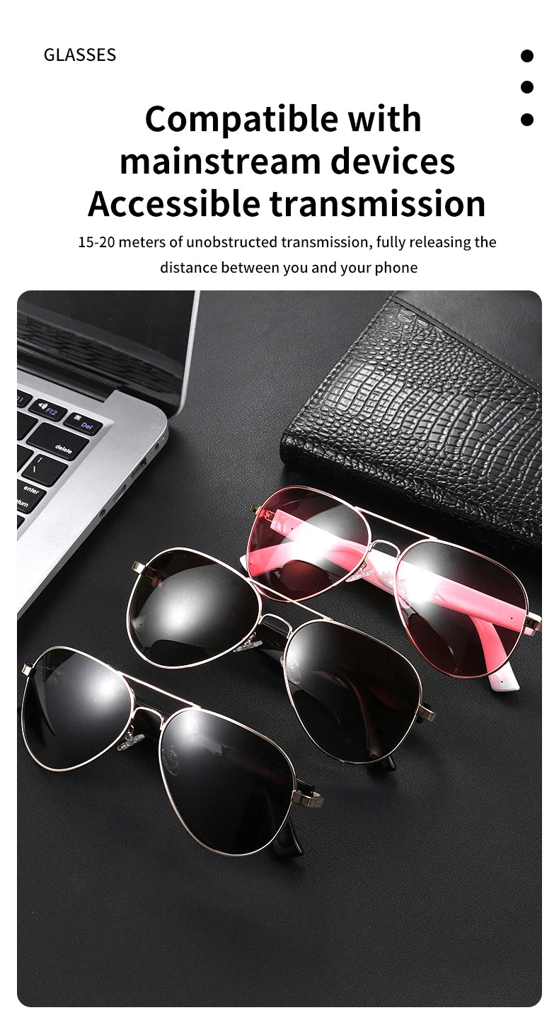 Bluetooth Sunglasses For Men & Women