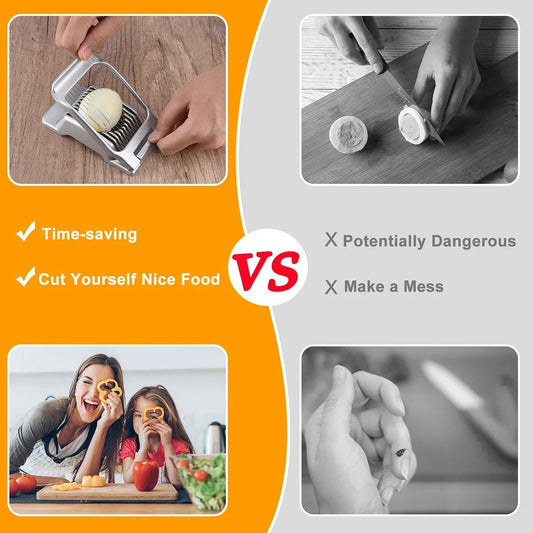 Heavy Duty Aluminium Egg Slicer