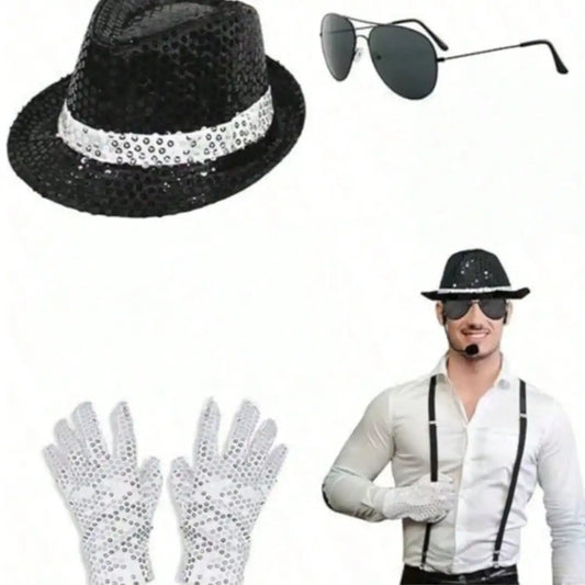 Michael Jackson Inspired Costume Accessories Set