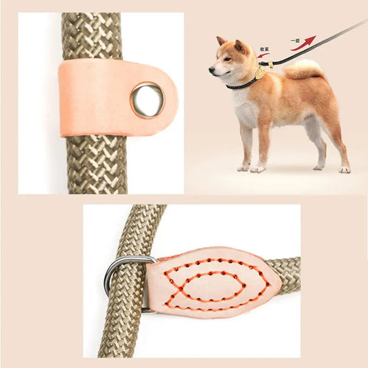 Heavy Duty Slip Lead Dog Training Leash