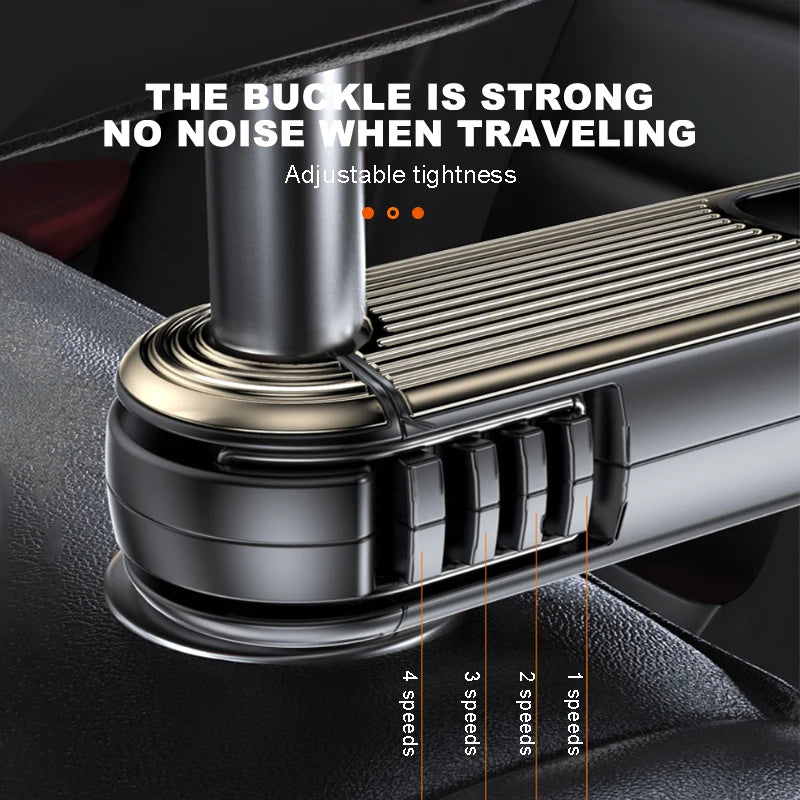 SEAMETAL 2 in 1 Car Seat Back Hook with Phone Holder