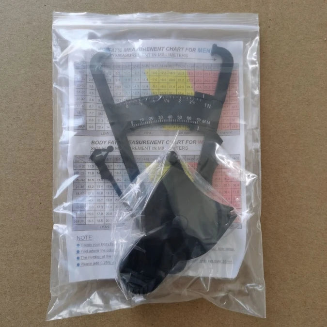 Body Fat Caliper & Measuring Tape Set