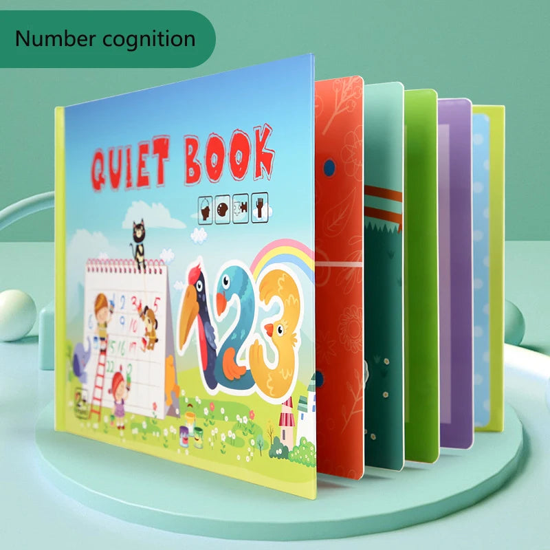 Children Busy Book Montessori For Toddler