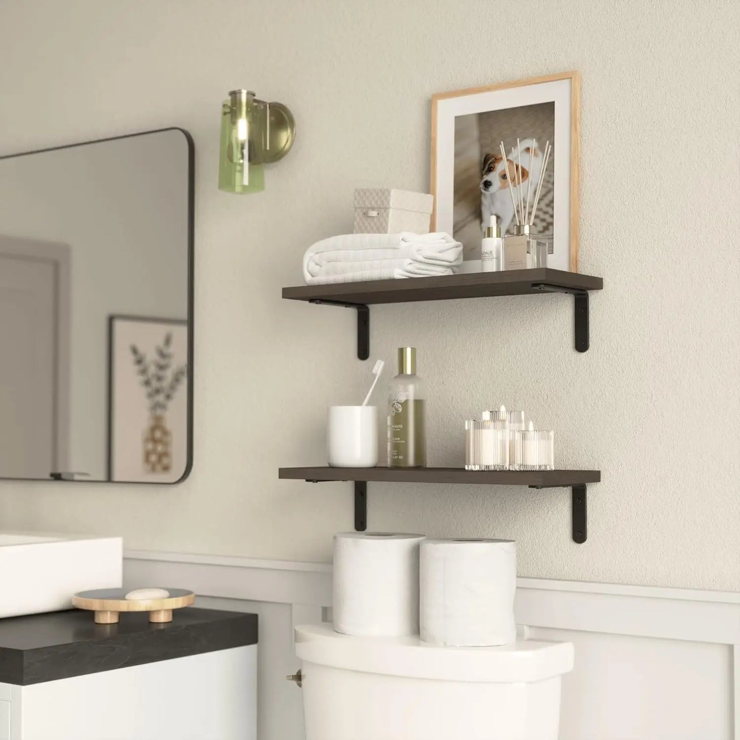 Wooden Wall Floating Shelves