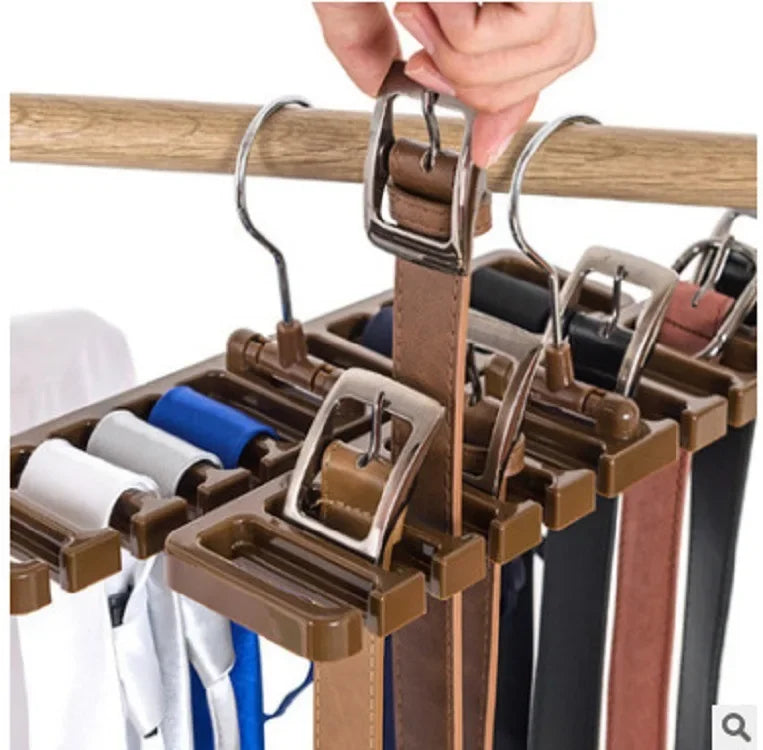 Tie Belt Hanger Wardrobe Closet