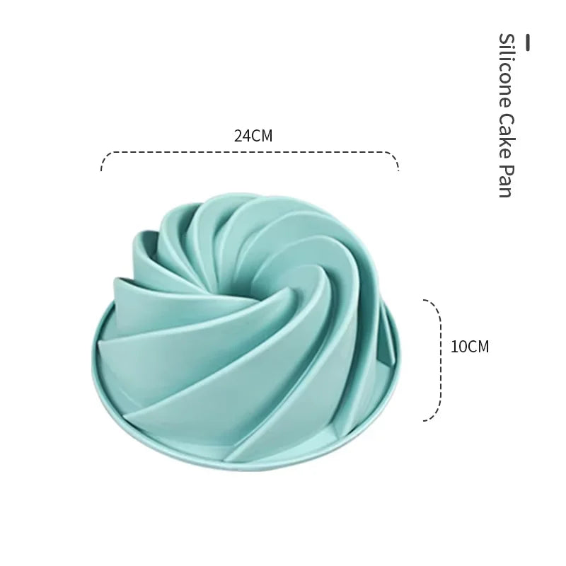 9-Inch Silicone Chiffon Cake Mold