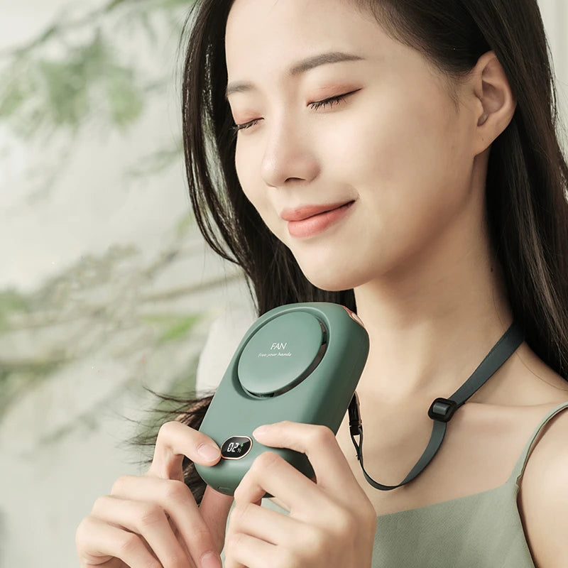 Wearable Personal 3 Speed USB Portable Fan