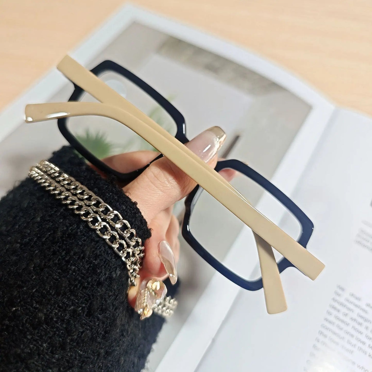Square Plastic Reading Glasses