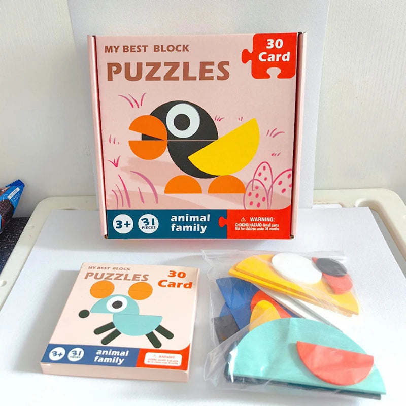 Wooden Animal Jigsaw Puzzle