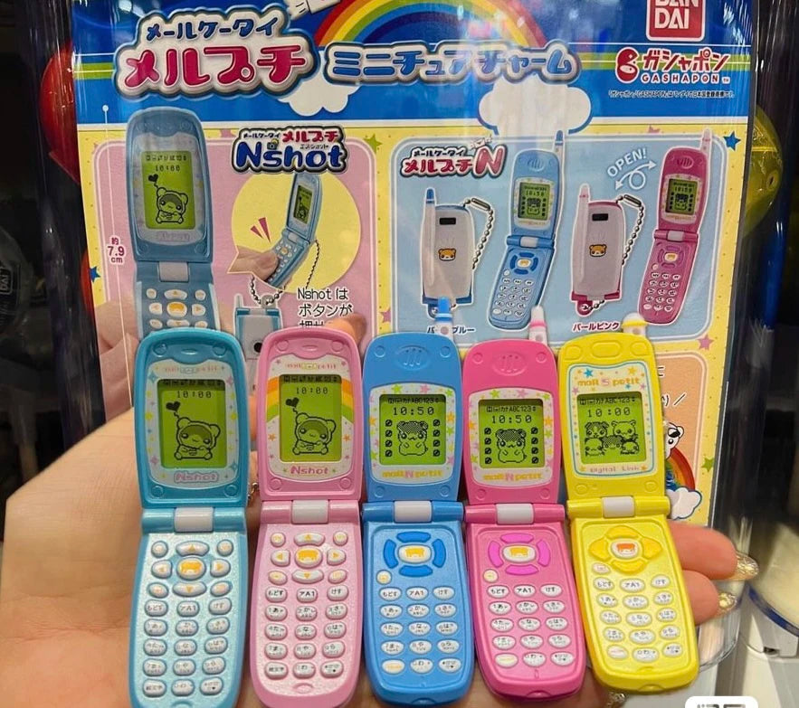 Retro Flip Phone Miniature Toy Gift