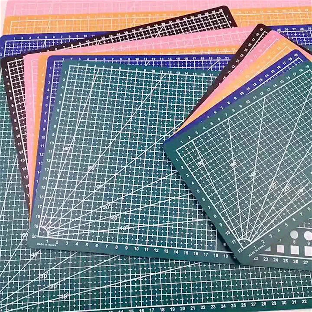 A4 Self-Healing Cutting Mat with Measurement Grid