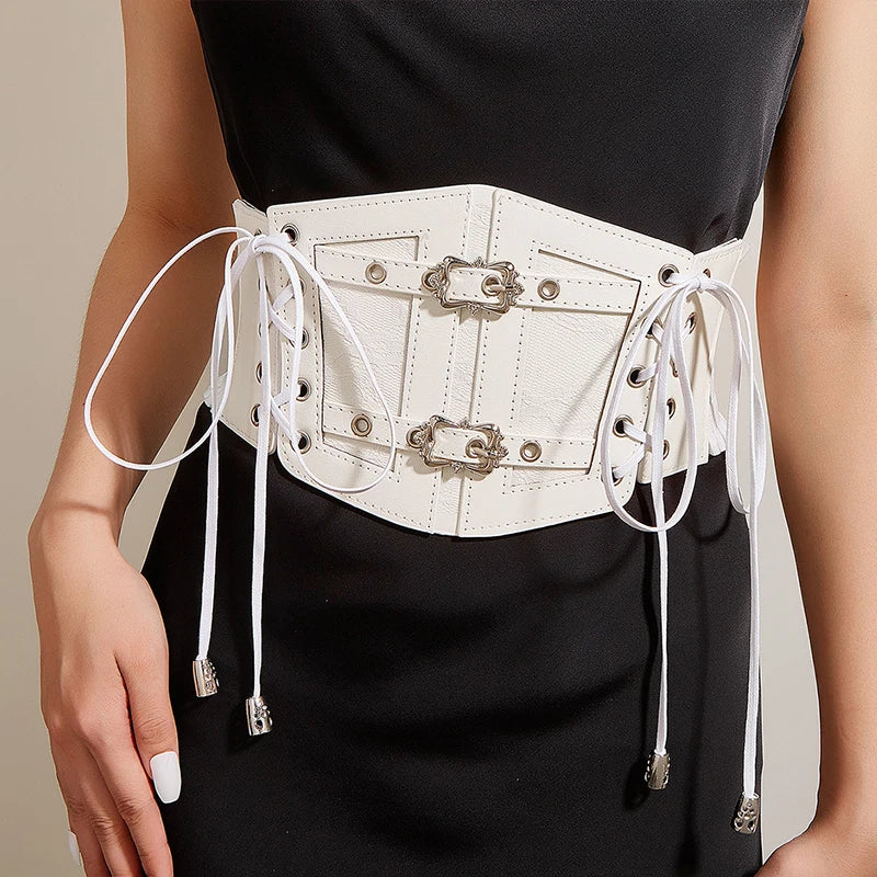 Women’s Elastic Lace Corset Waist Belt