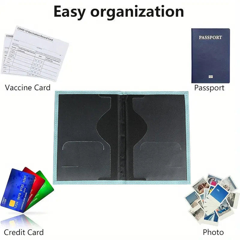 PU Leather Passport Cover
