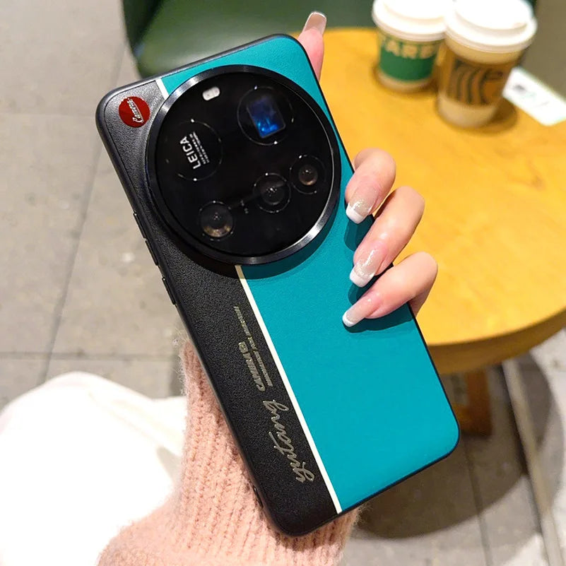 Night Lightning Fluorescent Leather Case For Xiaomi