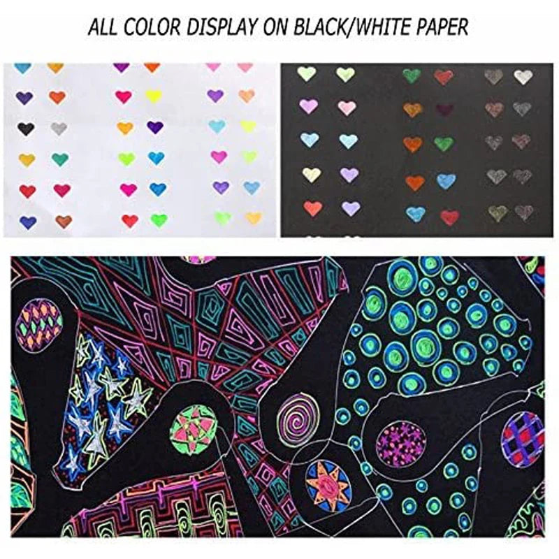 12Pcs/Set Glitter Gel Pen Set