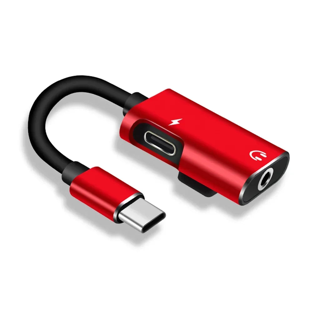 USB-C Audio & Charging Adapter
