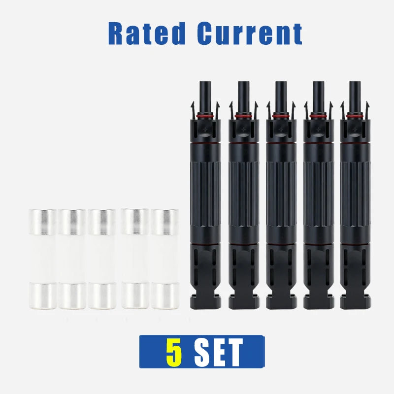 1000V DC Solar Panel Inline Fuse Connector