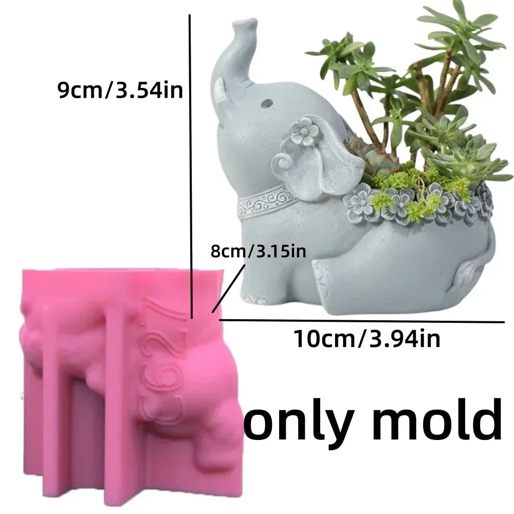 Elephant Plant Flowerpot