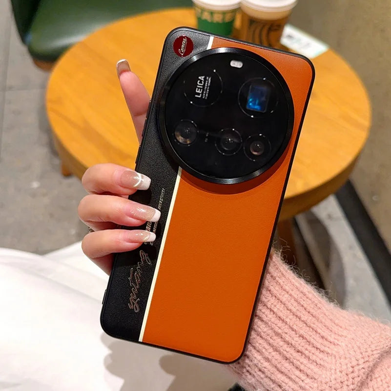 Night Lightning Fluorescent Leather Case For Xiaomi