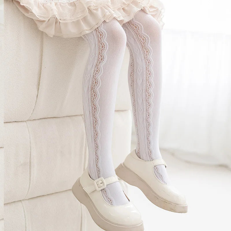 Thin Breathable Baby Girl Tights
