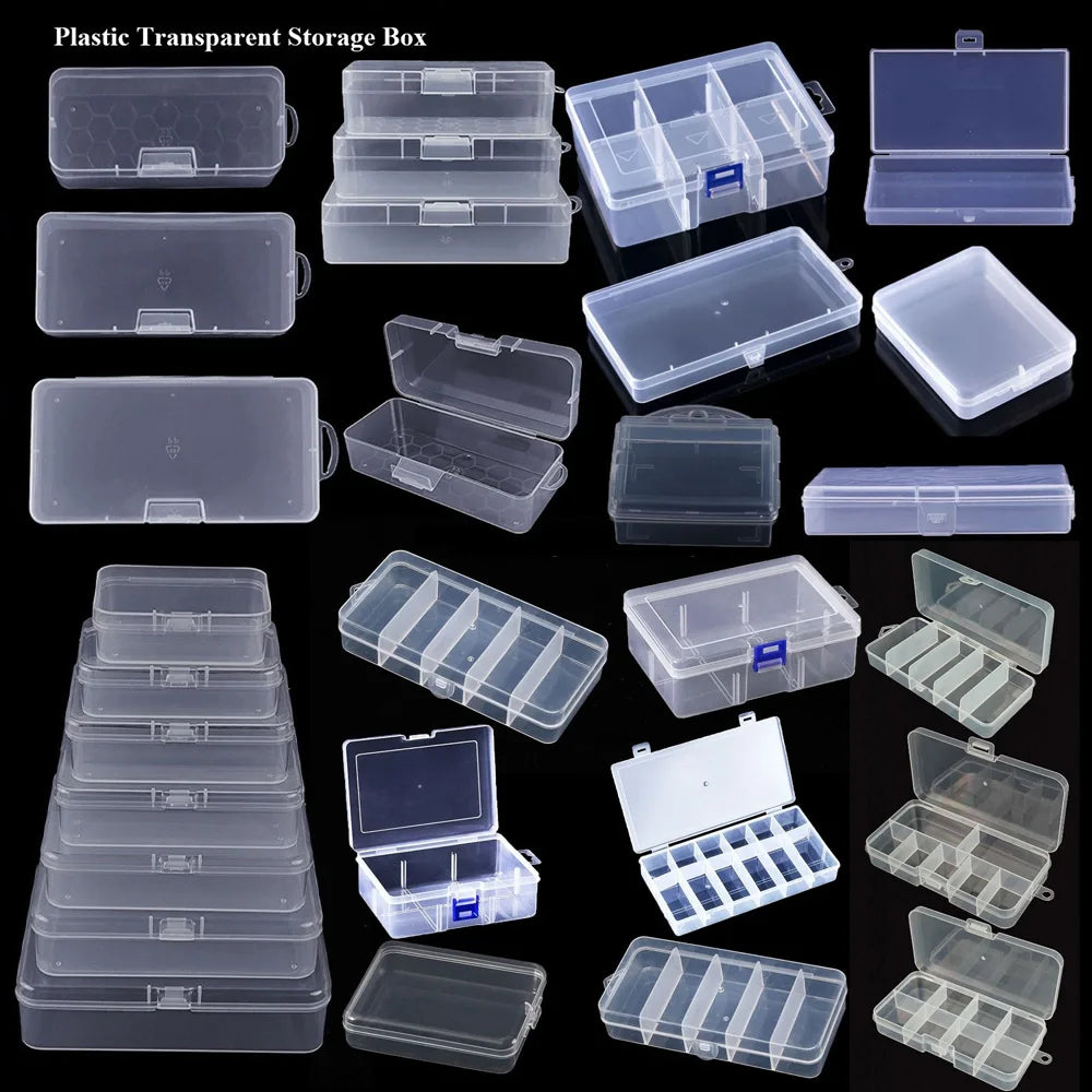Square Plastic Transparent Storage Box